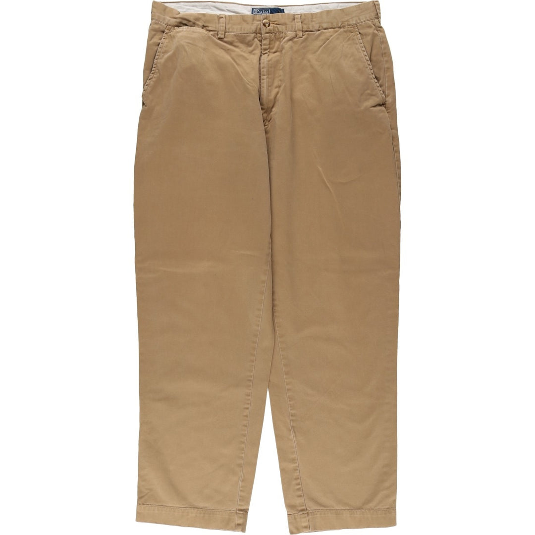 Ralph Lauren POLO by Ralph Lauren PROSPECT PANT Chino pants for men, equivalent to w34 cotton Beige type Vintage Second Hand