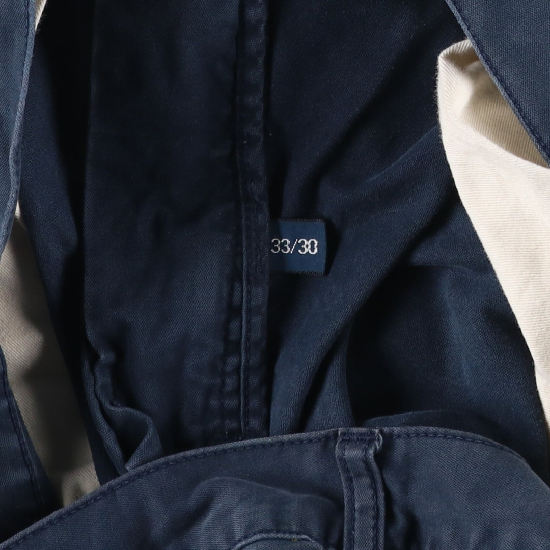Ralph Lauren Polo RALPH LAUREN Men's Chino Pants, Size W34 cotton navy blue type Vintage Second Hand