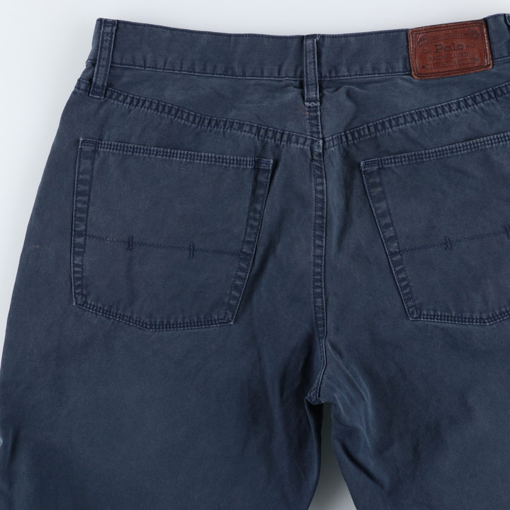 Ralph Lauren Polo RALPH LAUREN Men's Chino Pants, Size W34 cotton navy blue type Vintage Second Hand