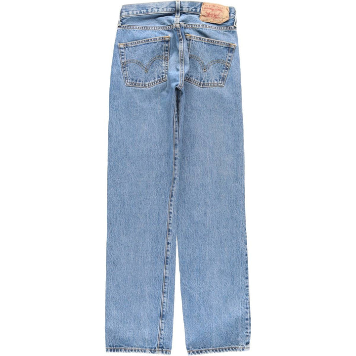 00'S Levi's 501 straight denim pants for men, W30 equivalent cotton blue type Vintage Second Hand