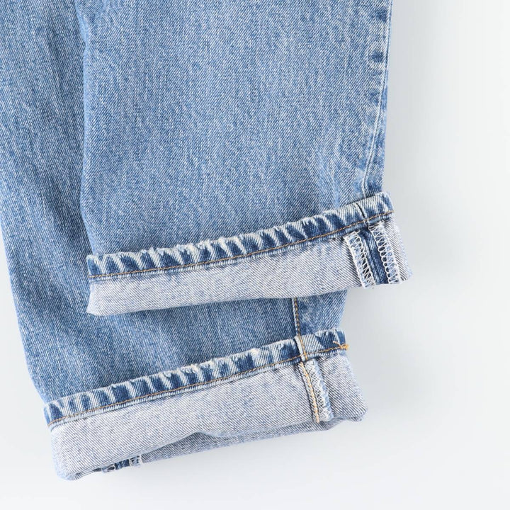 00'S Levi's 501 straight denim pants for men, W30 equivalent cotton blue type Vintage Second Hand