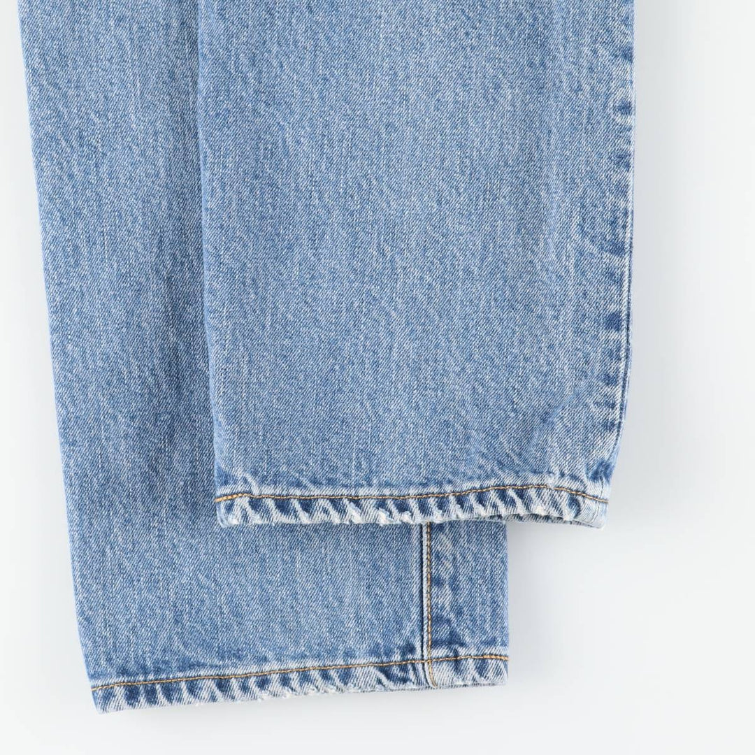00'S Levi's 501 straight denim pants for men, W30 equivalent cotton blue type Vintage Second Hand