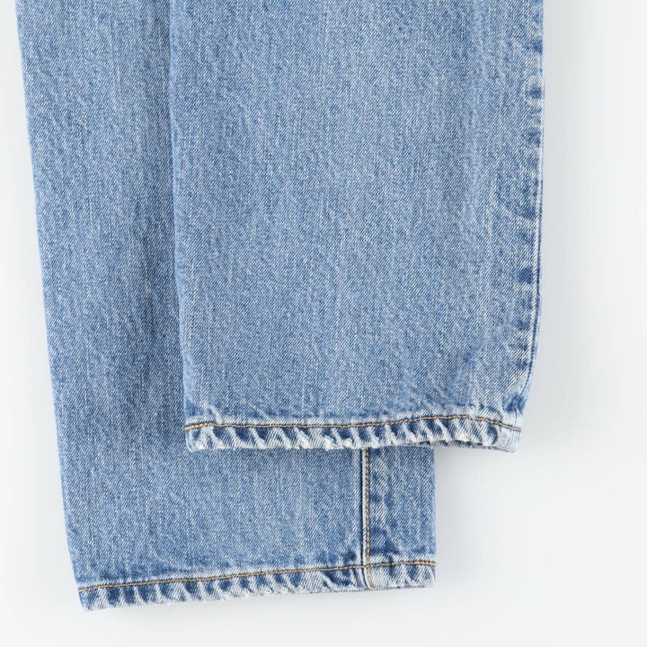 00'S Levi's 501 straight denim pants for men, W30 equivalent cotton blue type Vintage Second Hand