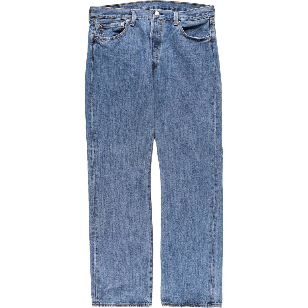 Levi's 501 straight denim pants for men, size W35 cotton blue type Vintage Second Hand