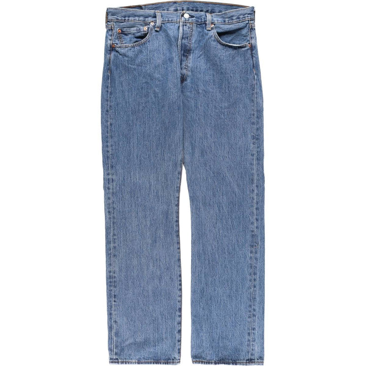 Levi's 501 straight denim pants for men, size W35 cotton blue type Vintage Second Hand