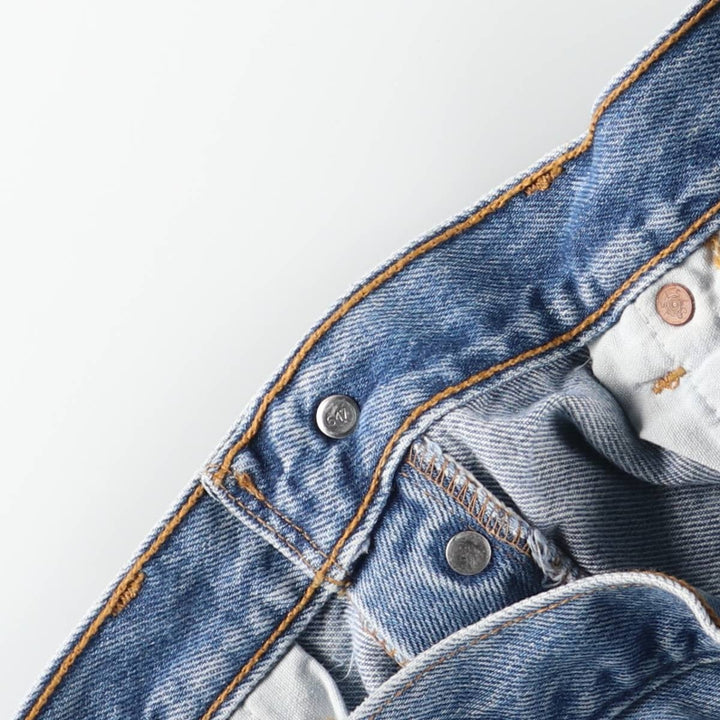 Levi's 501 straight denim pants for men, size W32 cotton blue type Vintage Second Hand