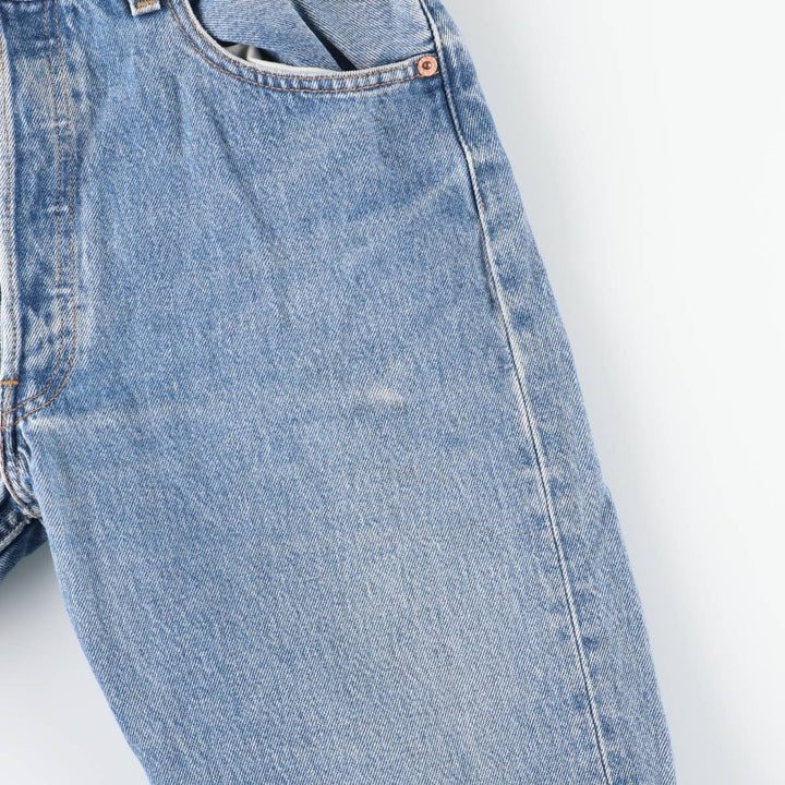Levi's 501 straight denim pants for men, size W32 cotton blue type Vintage Second Hand