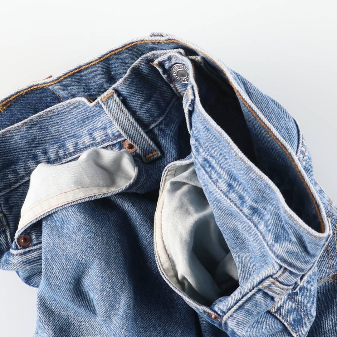 Levi's 501 straight denim pants for men, size W32 cotton blue type Vintage Second Hand