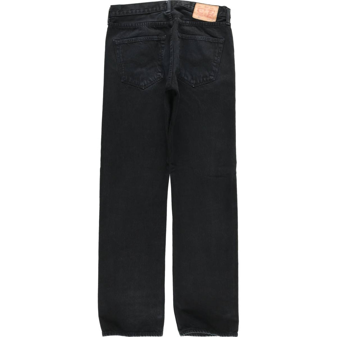 Levi's 501 Black Denim Straight Denim Pants for Men, W32 equivalent unclear black type Vintage Second Hand