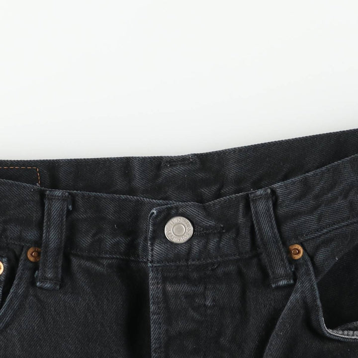 Levi's 501 Black Denim Straight Denim Pants for Men, W32 equivalent unclear black type Vintage Second Hand
