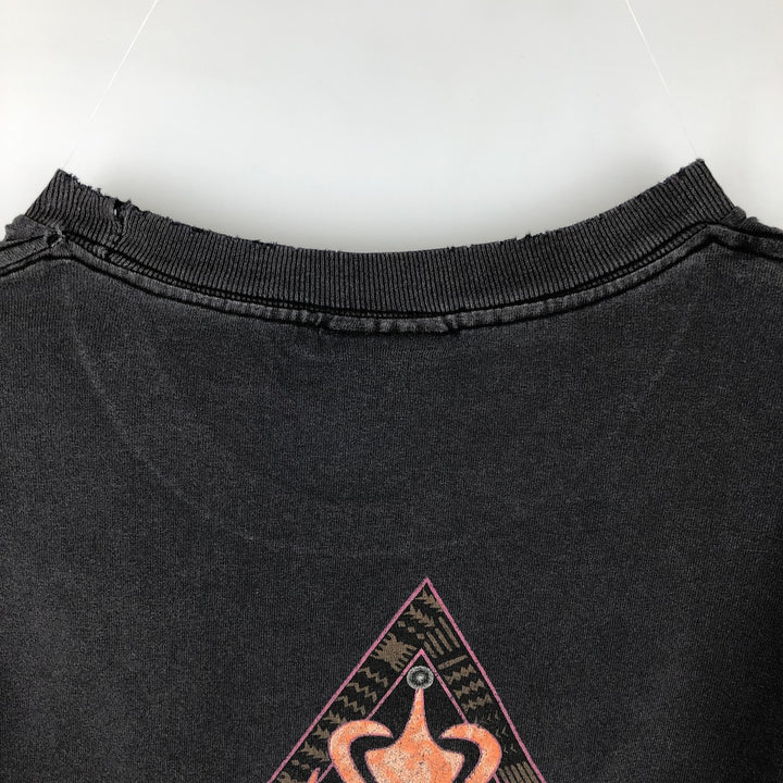 90'S Harley-Davidson Motorcycle Bike T-Shirt, Made in USA, Men's Size XL cotton Charcoal Vintage Second Hand