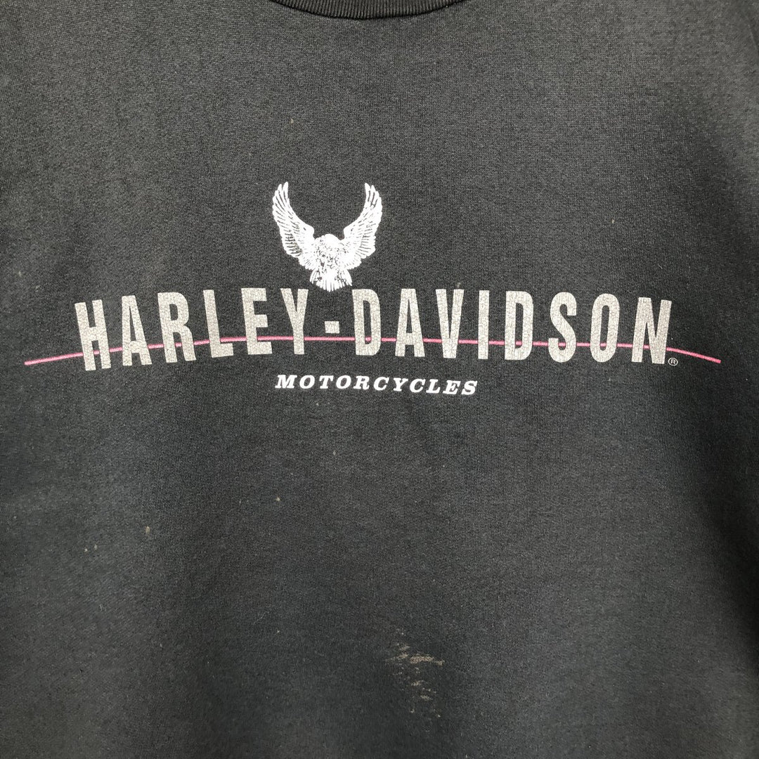 90'S Harley-Davidson Advertising Sweatshirt, Men's XL polyester black type Vintage Second Hand