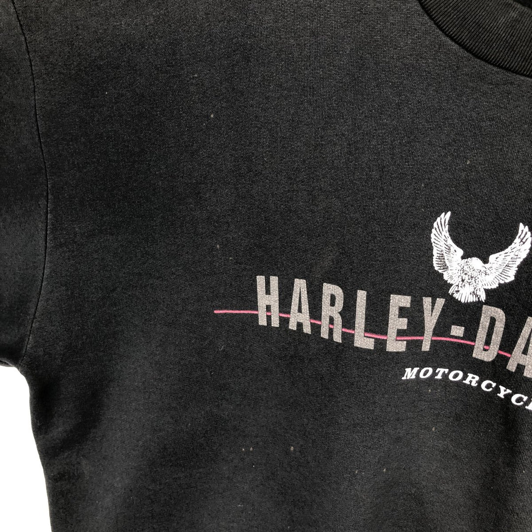 90'S Harley-Davidson Advertising Sweatshirt, Men's XL polyester black type Vintage Second Hand