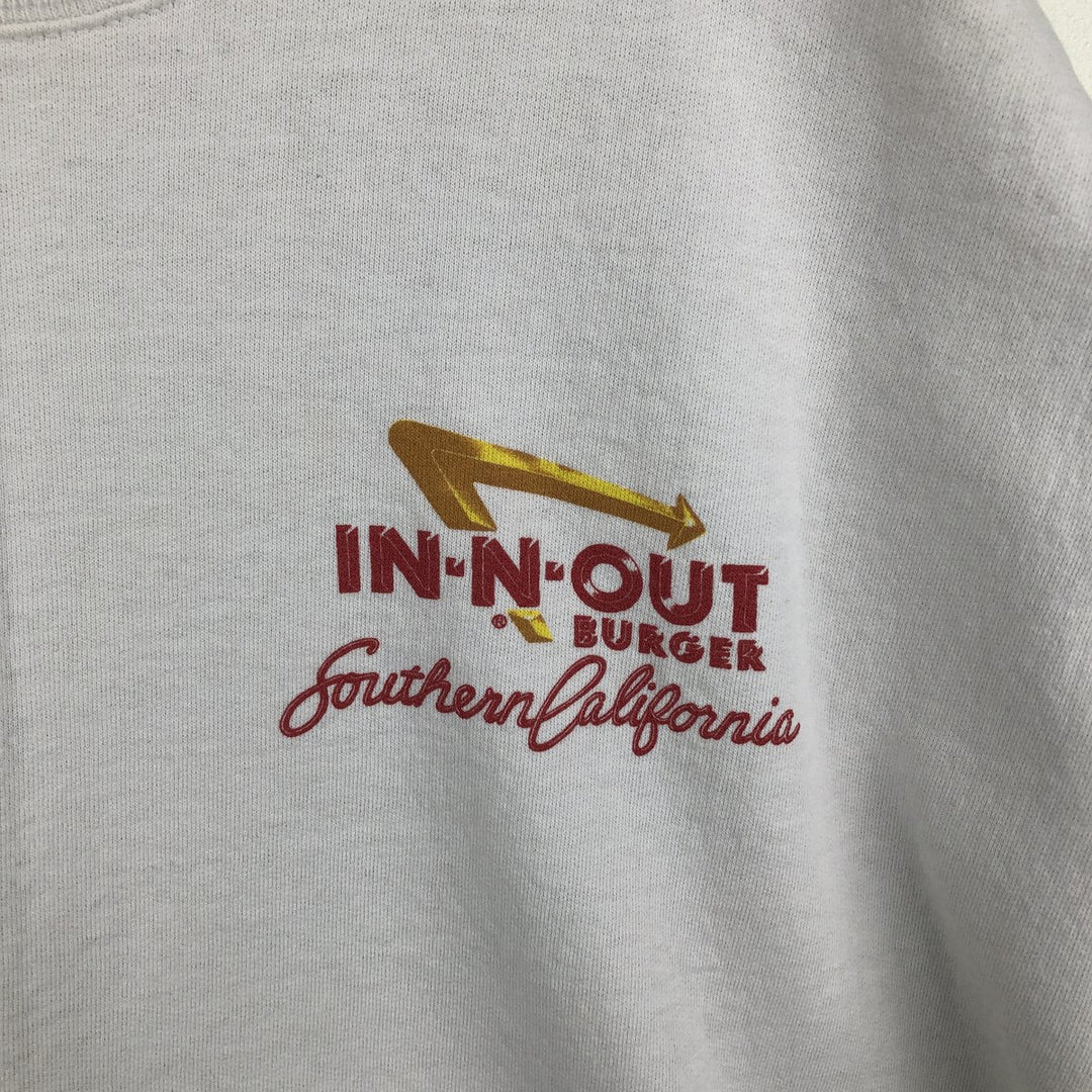 Vintage 90'S Hanes Advertising Sweatshirt, Men's XL cotton white type Vintage Second Hand