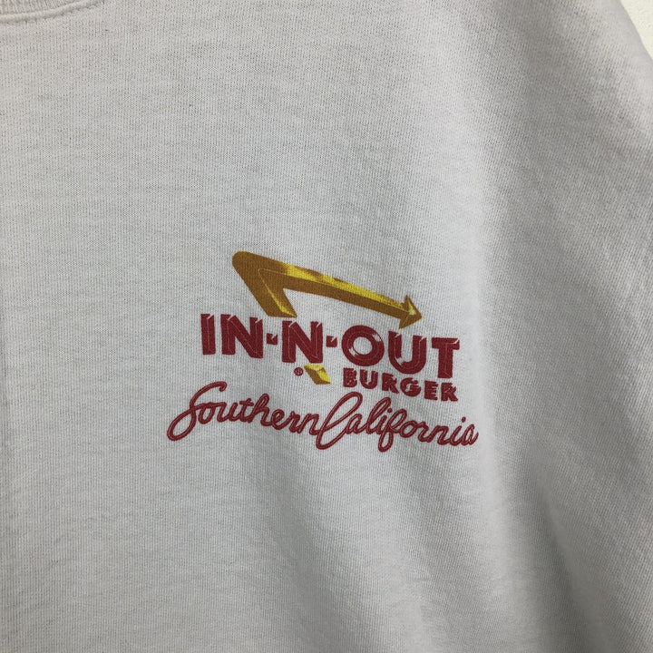Vintage 90'S Hanes Advertising Sweatshirt, Men's XL cotton white type Vintage Second Hand