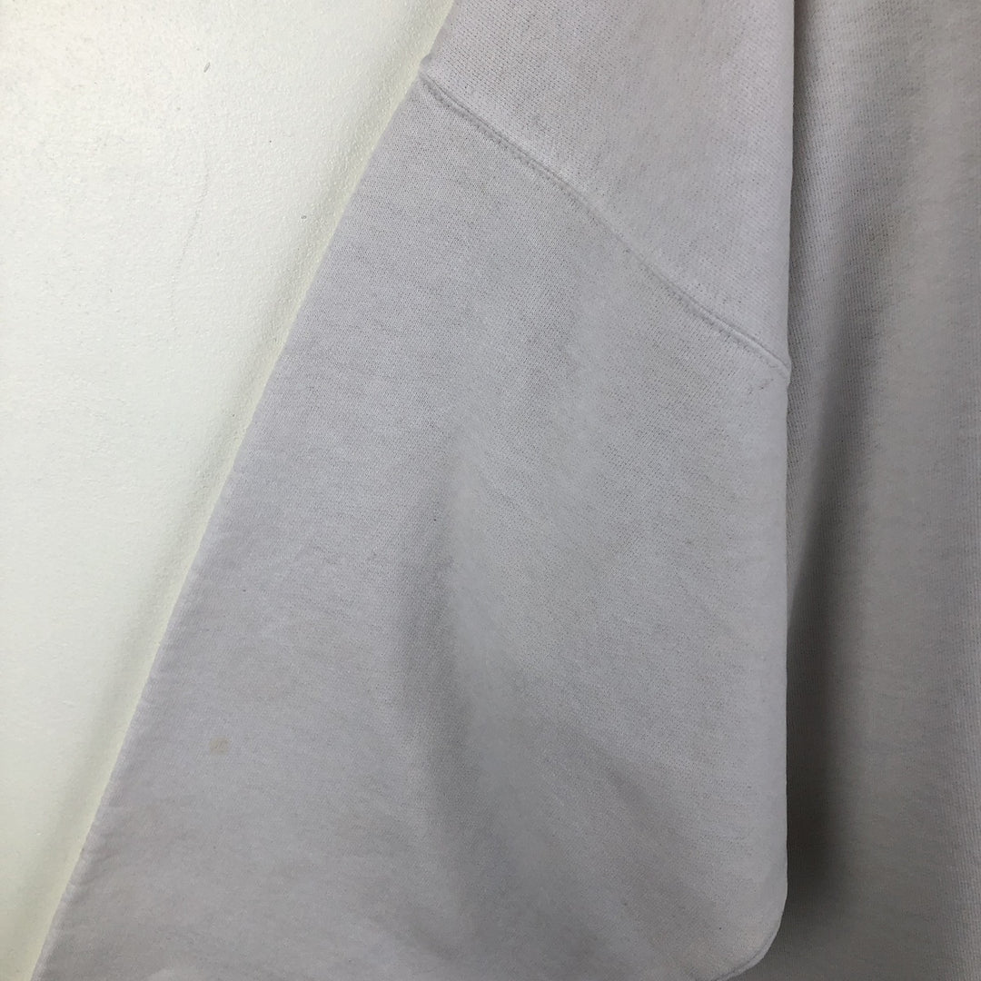 Vintage 90'S Hanes Advertising Sweatshirt, Men's XL cotton white type Vintage Second Hand
