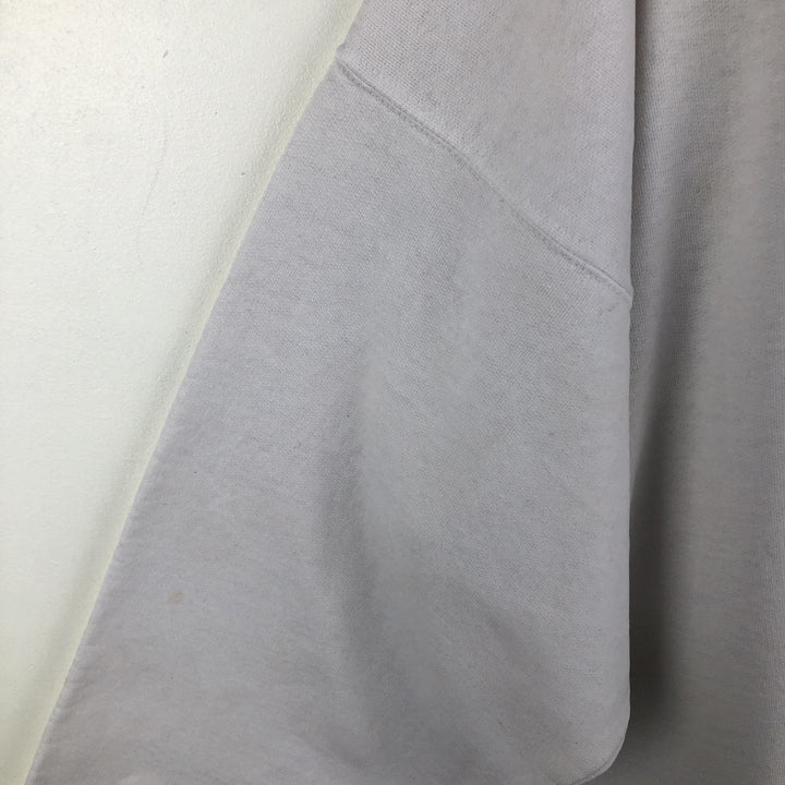 Vintage 90'S Hanes Advertising Sweatshirt, Men's XL cotton white type Vintage Second Hand