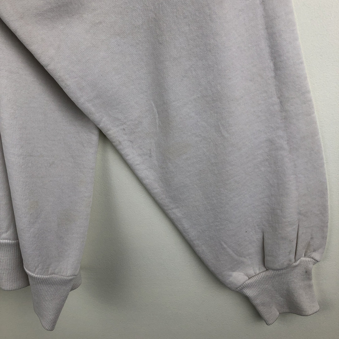 Vintage 90'S Hanes Advertising Sweatshirt, Men's XL cotton white type Vintage Second Hand