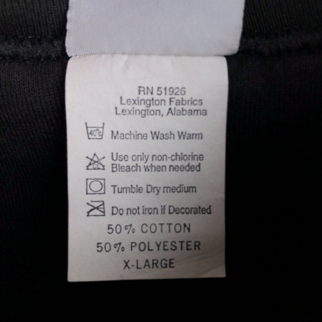 90'S Planet Hollywood Advertising Sweatshirt, Made in USA, Men's XL, Vintage cotton black type Vintage Second Hand