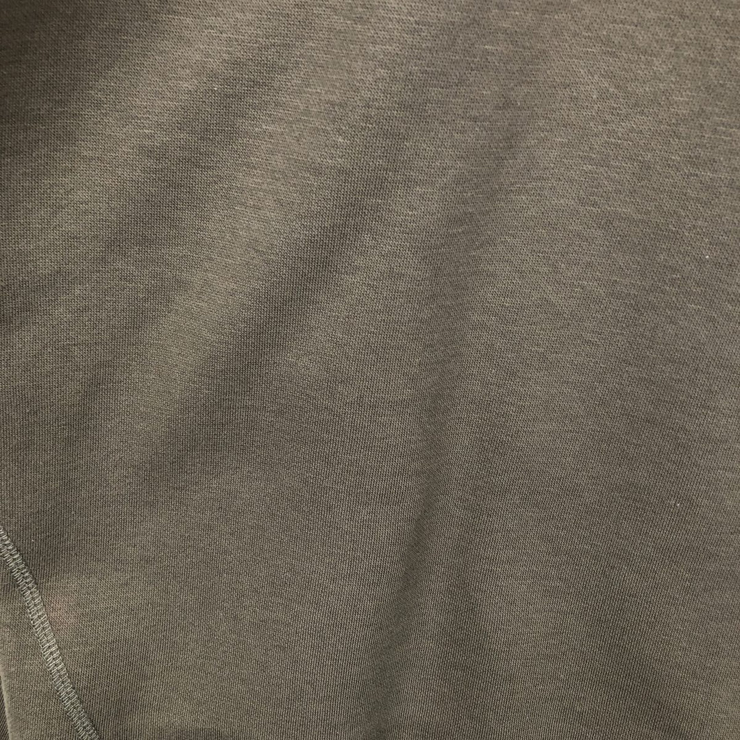 Harley-Davidson Skull Pattern Eagle Pattern Half Snap Advertising Sweatshirt cotton Khaki type Vintage Second Hand