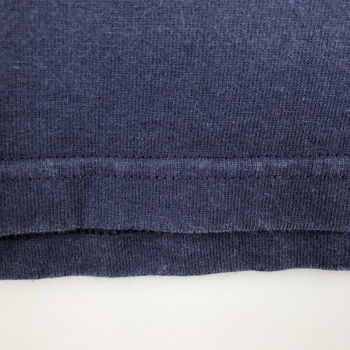 90'S Jansport College Long Sleeve T-Shirt, Made in USA, Men's XL, Vintage cotton navy blue type Vintage Second Hand