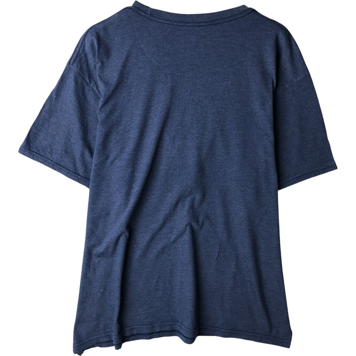 NIRVANA Nirvana Band T-shirt, Band T, Men's XL size cotton blue type Vintage Second Hand