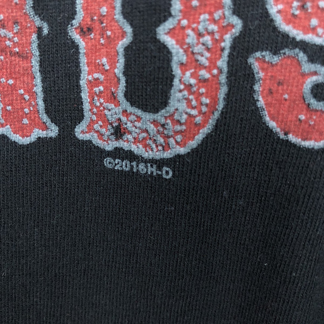 Harley-Davidson Skull Pattern Motorcycle Bike T-shirt Men's XXL cotton black type Vintage Second Hand