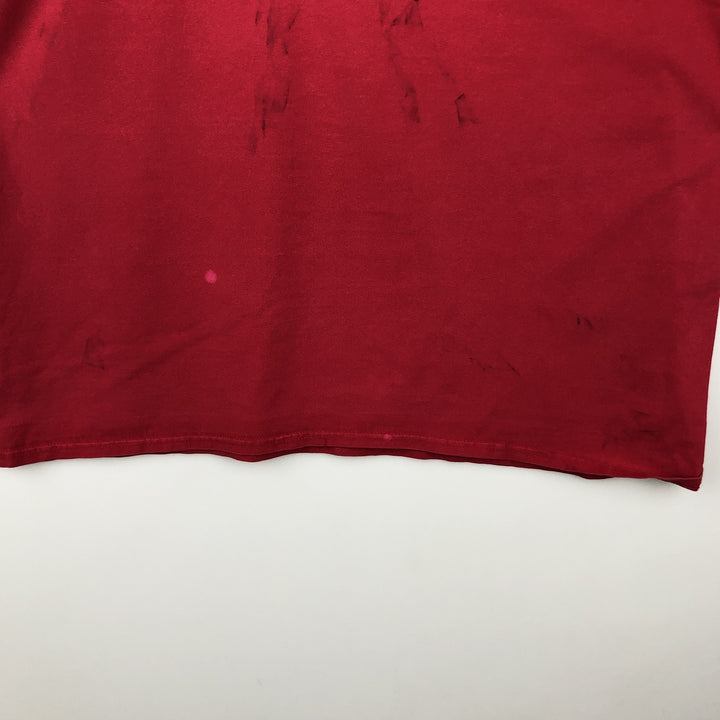 Harley-Davidson Motorcycle Bike T-shirt, Men's XXL cotton red type Vintage Second Hand