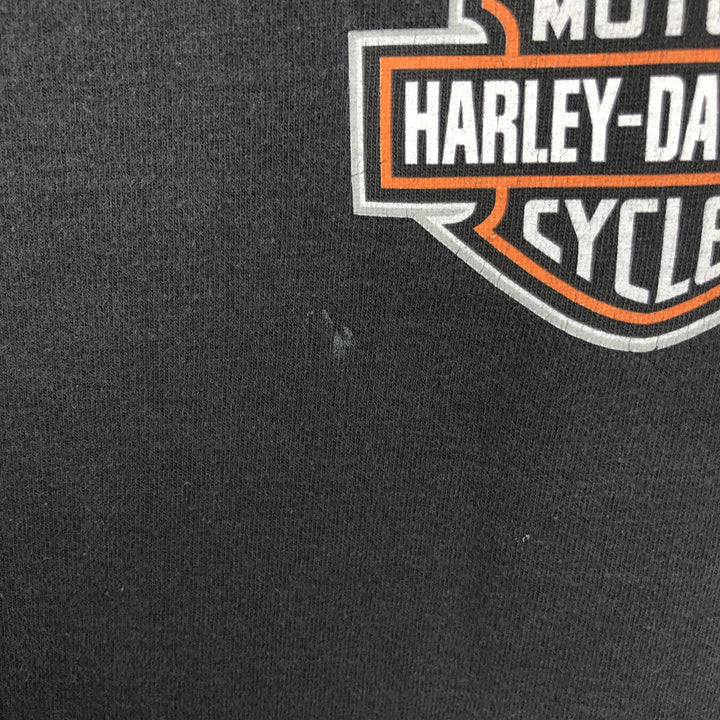 Harley-Davidson Motorcycle Bike T-shirt, Men's XL size cotton black type Vintage Second Hand