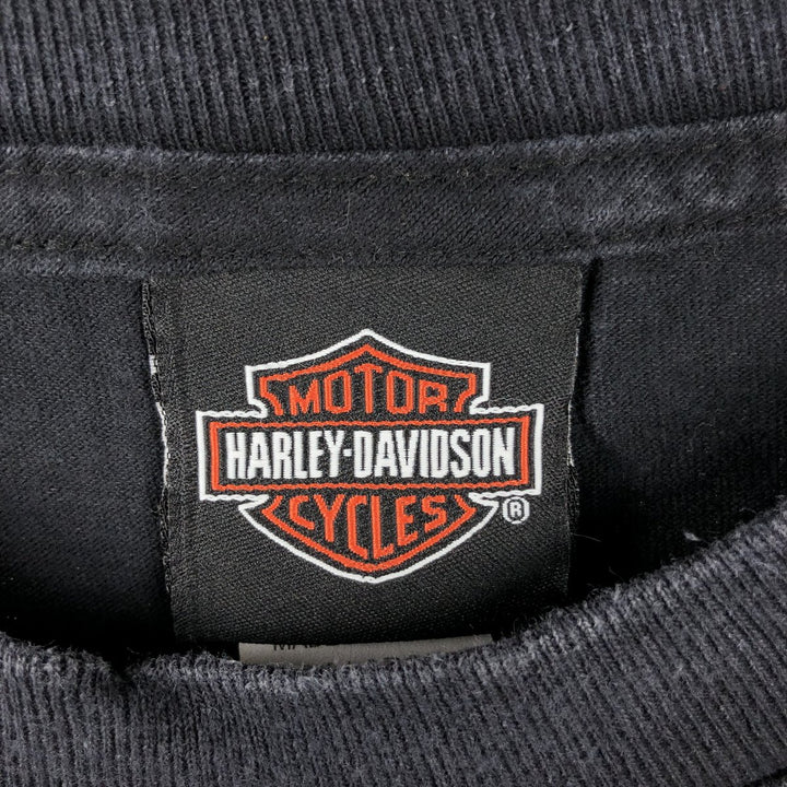 Harley-Davidson Motorcycle Bike T-shirt, Men's XXL cotton black type Vintage Second Hand