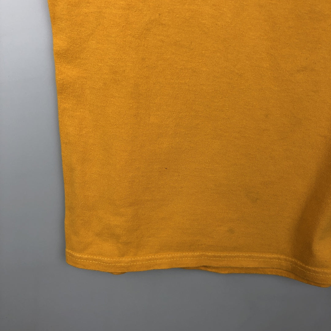 Harley-Davidson Eagle Pattern Motorcycle Bike T-shirt Men's XXL cotton yellow type Vintage Second Hand
