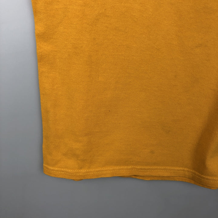 Harley-Davidson Eagle Pattern Motorcycle Bike T-shirt Men's XXL cotton yellow type Vintage Second Hand