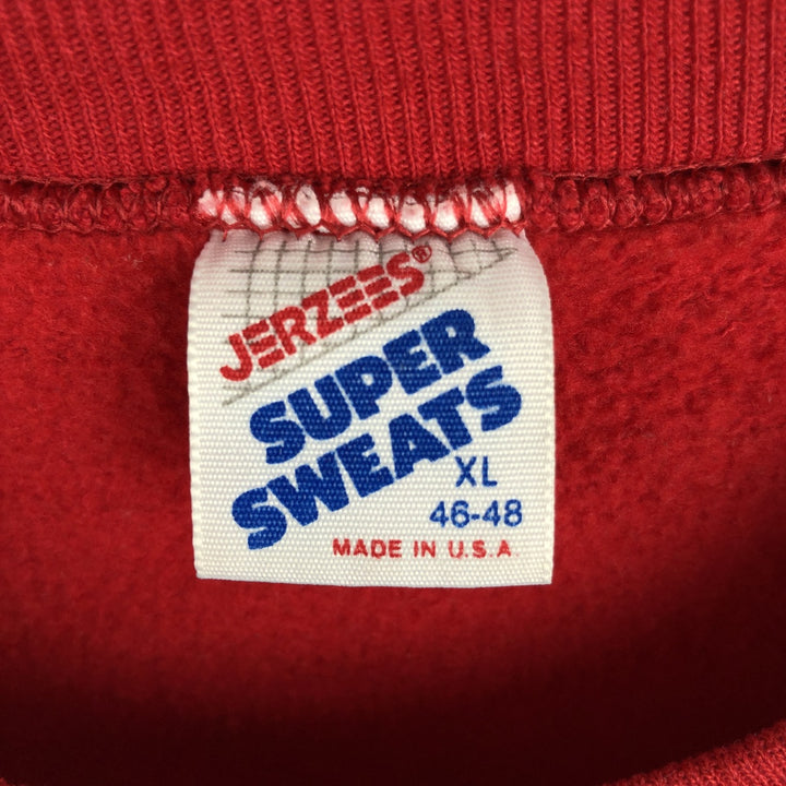 90'S Jerseys Super Sweats MLB Minnesota Twins Print Sweatshirt, Made in USA, Men's Size XL cotton red type Vintage Second Hand