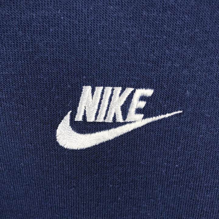 Vintage 90'S Nike silver tag full-zip sweatshirt, men's size XL polyester navy blue type Vintage Second Hand