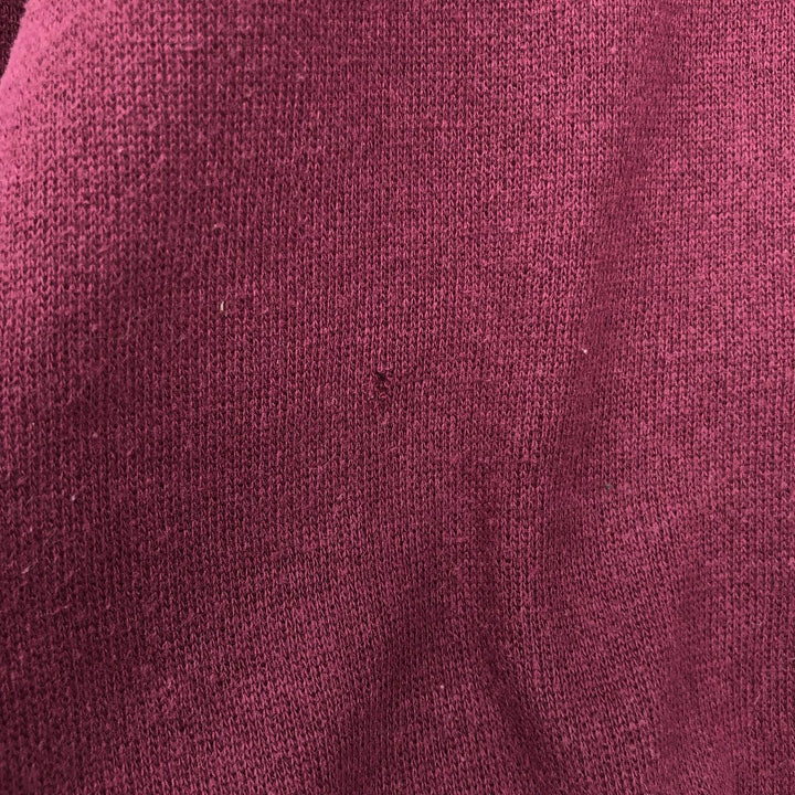 90'S Tultex Maximum Sweats NFL Washington Redskins sweatshirt, made in USA, men's size XL equivalent. cotton burgundy type Vintage Second Hand