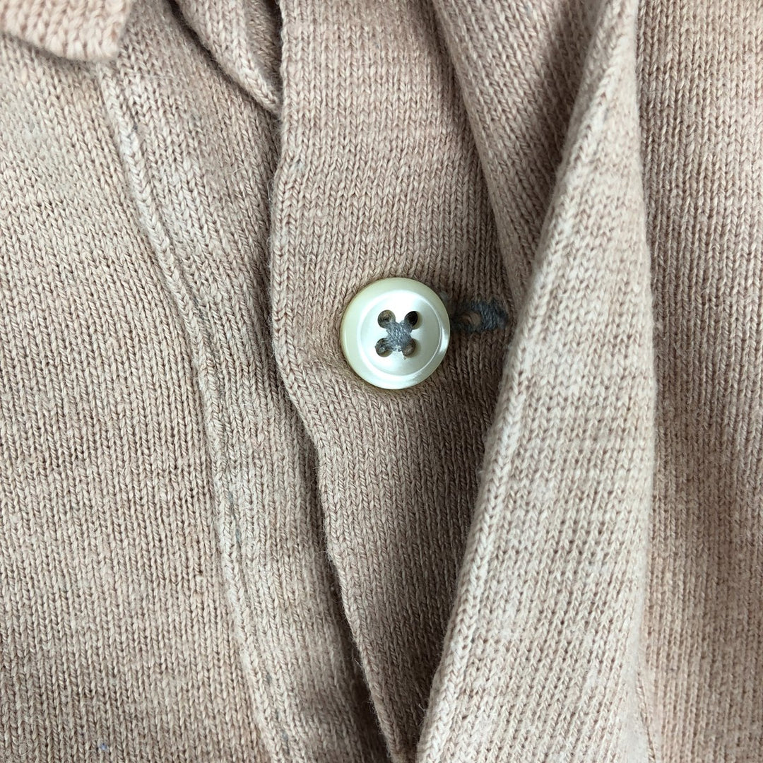 Ralph Lauren POLO by Ralph Lauren long sleeve polo shirt, men's XL size cotton Beige type Vintage Second Hand