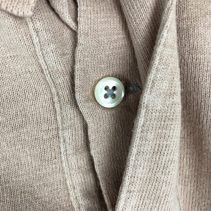 Ralph Lauren POLO by Ralph Lauren long sleeve polo shirt, men's XL size cotton Beige type Vintage Second Hand