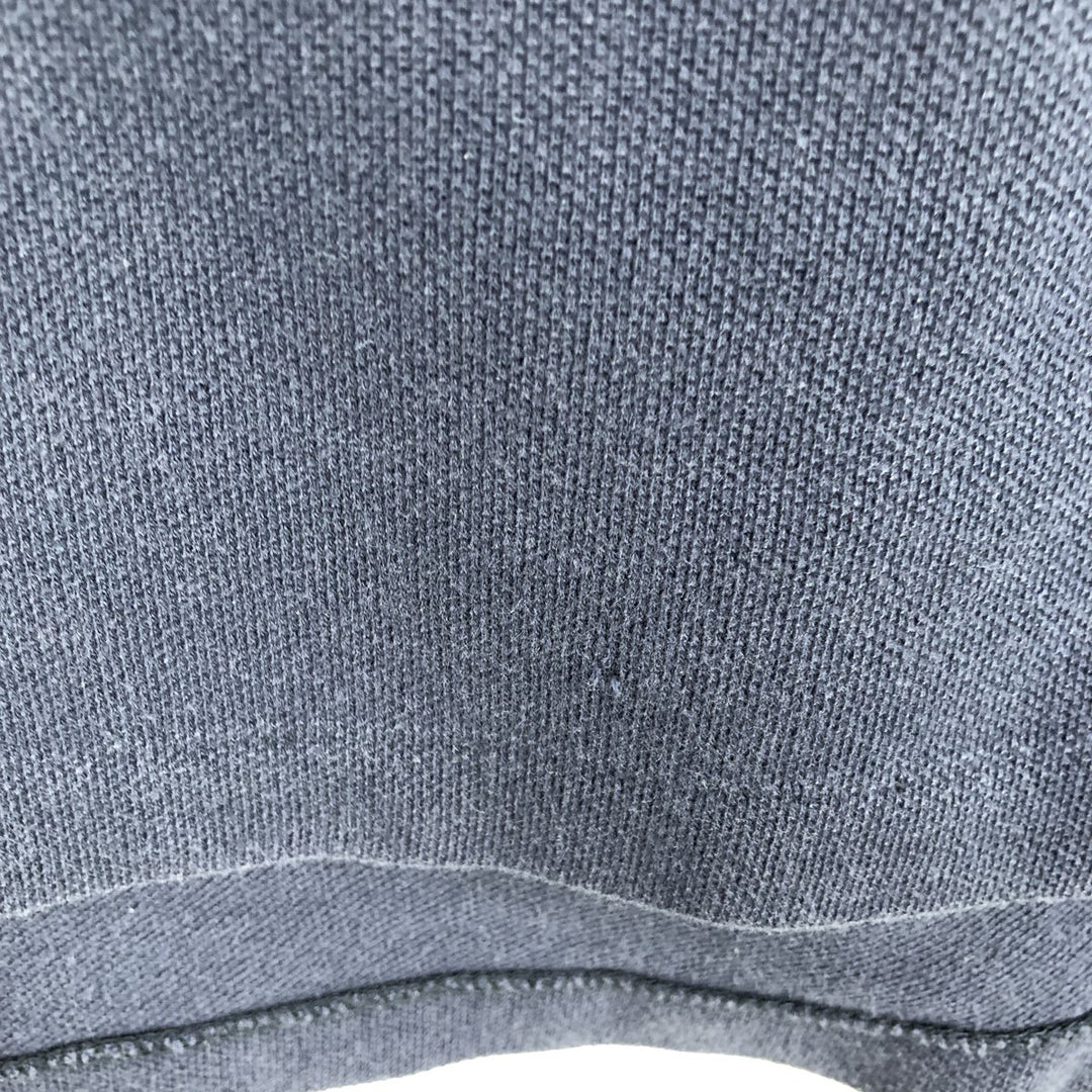 Ralph Lauren POLO by Ralph Lauren long sleeve polo shirt, men's XL size cotton navy blue type Vintage Second Hand
