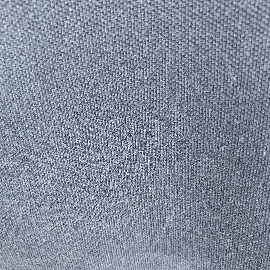 Ralph Lauren POLO by Ralph Lauren long sleeve polo shirt, men's XL size cotton navy blue type Vintage Second Hand