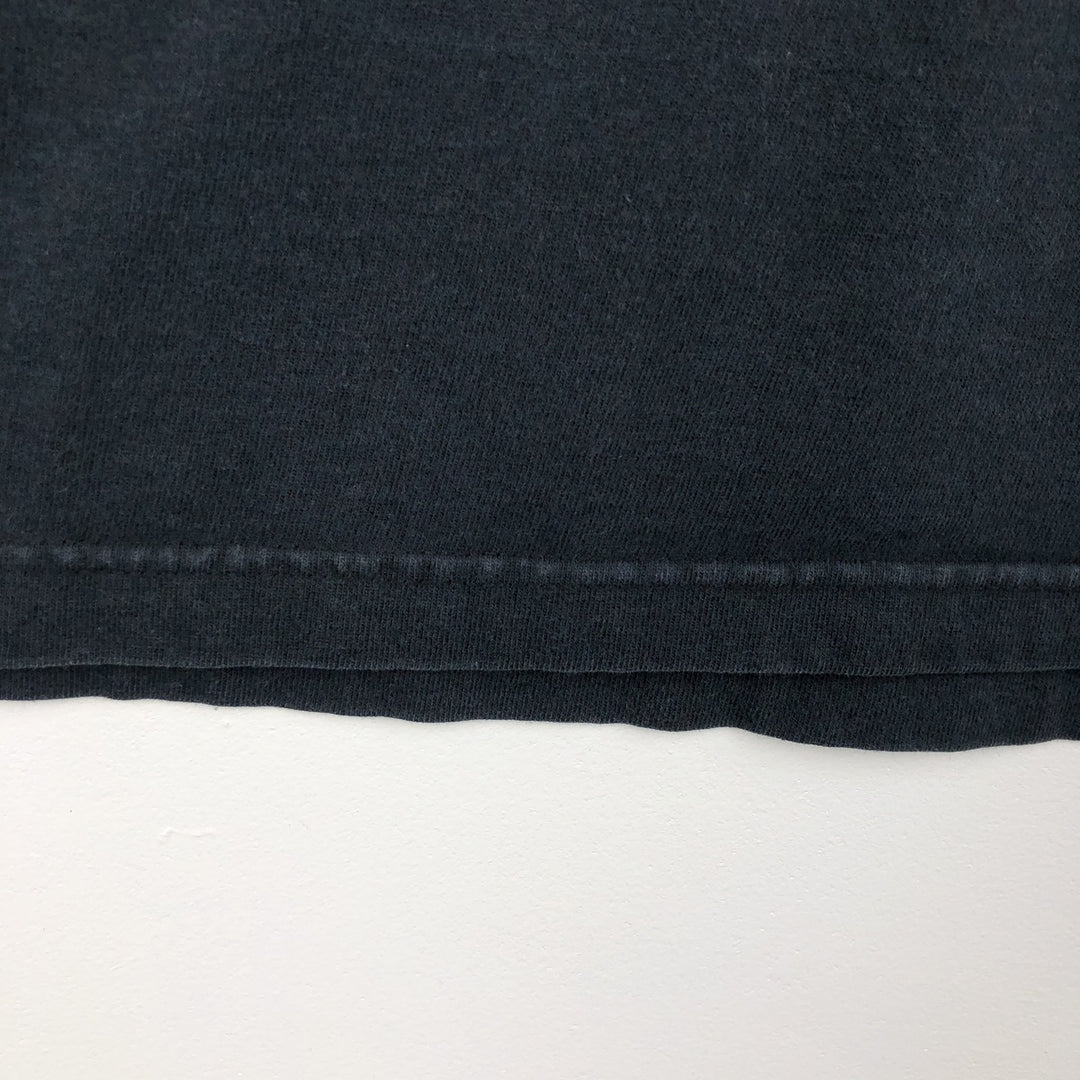 00'S Harley-Davidson Motorcycle Bike T-shirt Made in USA Men's XL cotton black type Vintage Second Hand