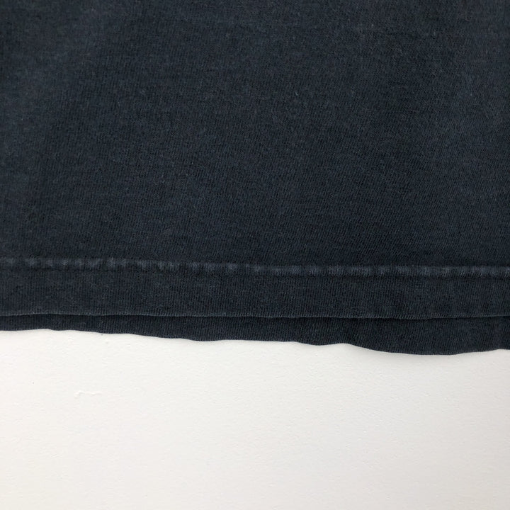 00'S Harley-Davidson Motorcycle Bike T-shirt Made in USA Men's XL cotton black type Vintage Second Hand