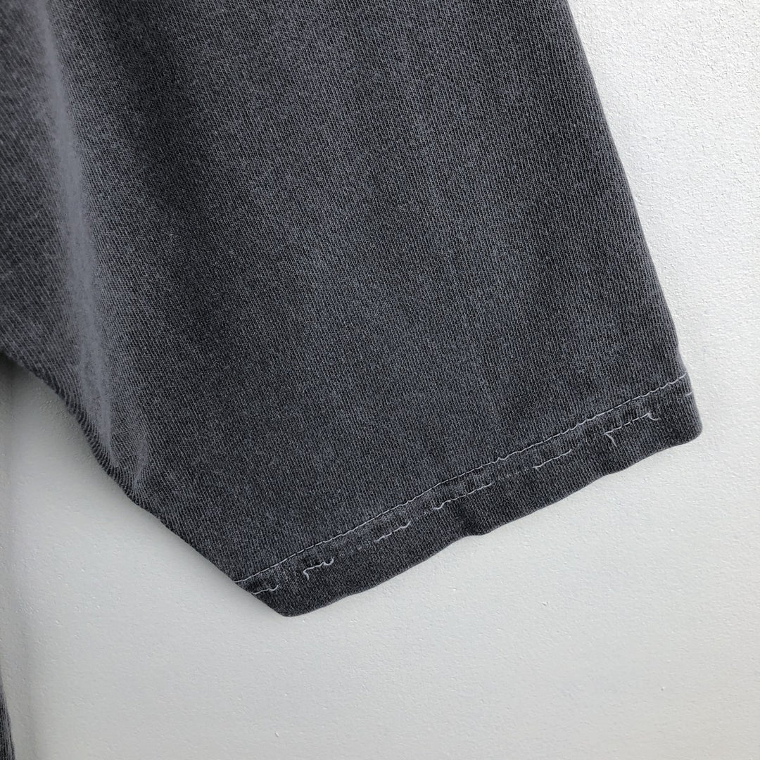 2000'S Harley-Davidson V-neck, 3/4 Sleeve Motorcycle T-shirt, Men's Size L cotton gray type Vintage Second Hand