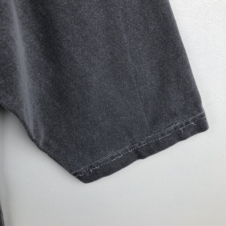 2000'S Harley-Davidson V-neck, 3/4 Sleeve Motorcycle T-shirt, Men's Size L cotton gray type Vintage Second Hand