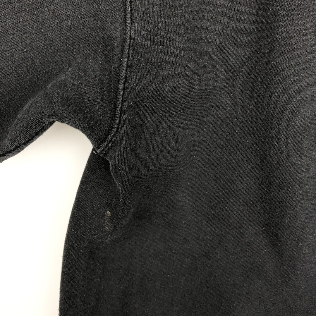 90'S Nutmeg NFL Las Vegas Raiders Logo Sweatshirt, Made in USA, Vintage, Men's Size L cotton black type Vintage Second Hand