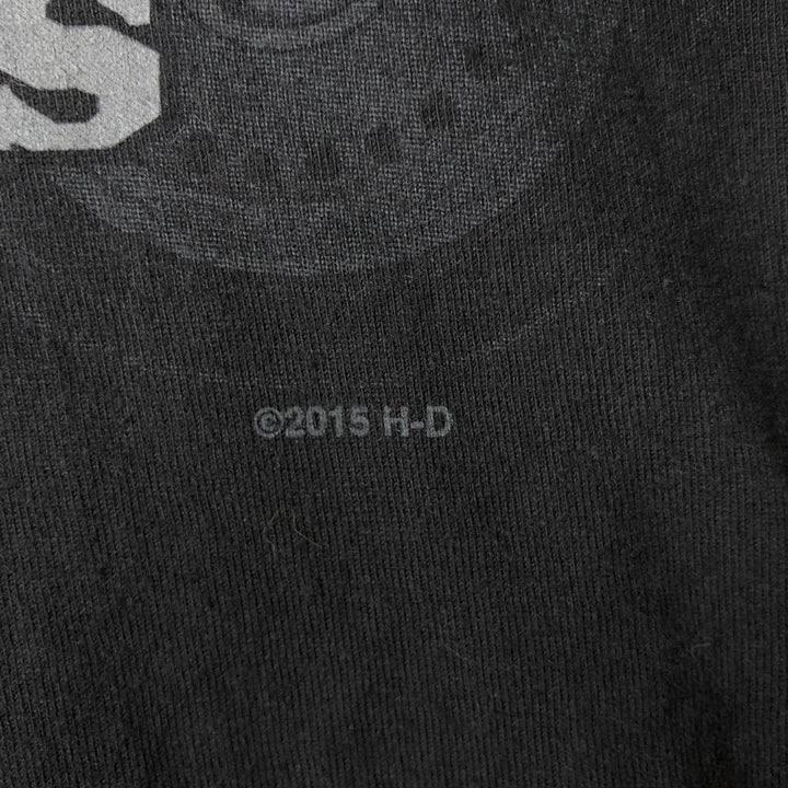 Harley-Davidson Motorcycle Bike T-shirt, Men's XXL cotton black type Vintage Second Hand