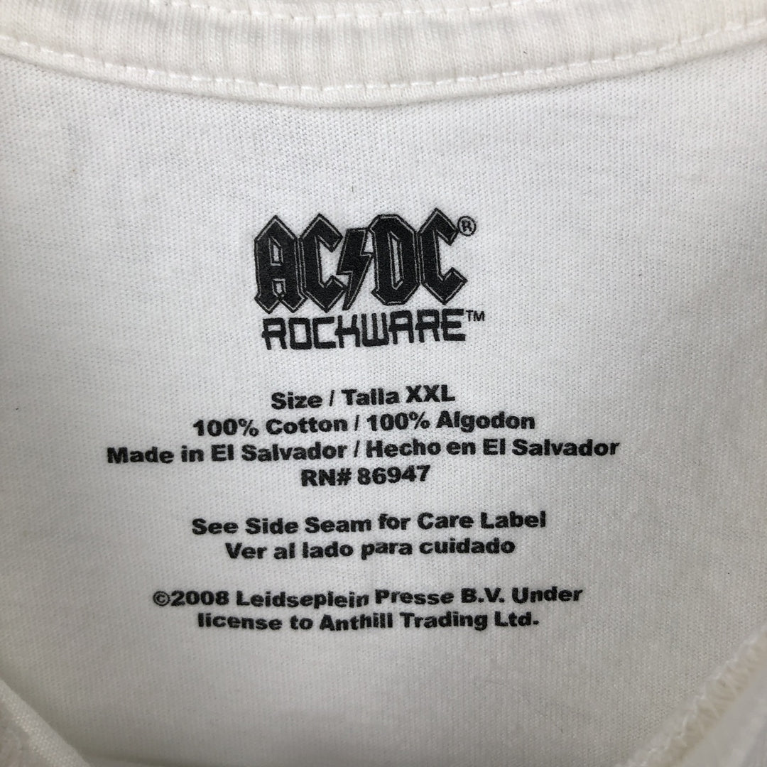 00's AC cotton white type Vintage Second Hand