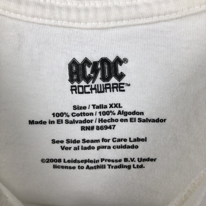 00's AC cotton white type Vintage Second Hand