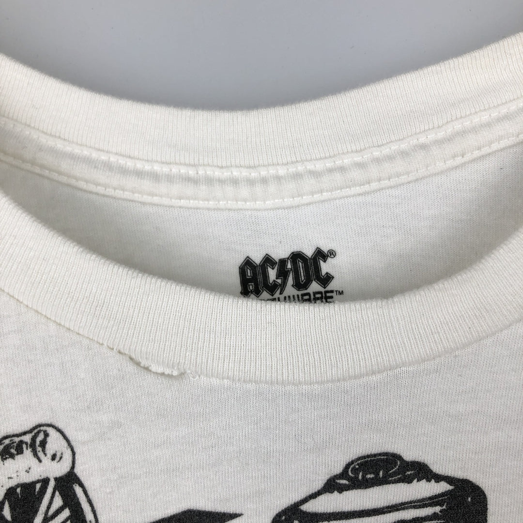 00's AC cotton white type Vintage Second Hand