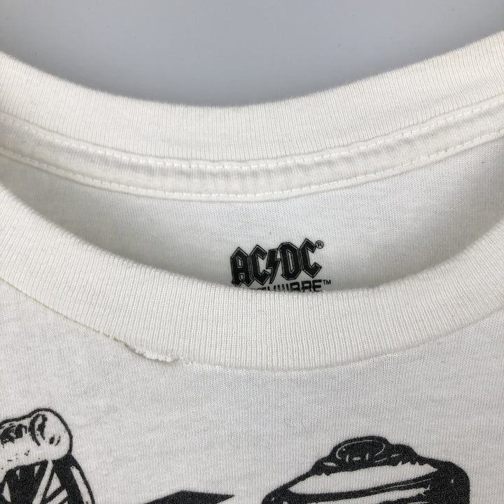 00's AC cotton white type Vintage Second Hand