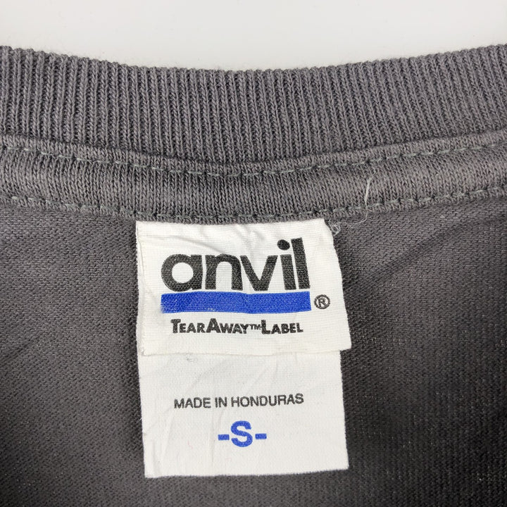 2000'S anvil NIRVANA band T-shirt, men's size small cotton Charcoal Vintage Second Hand